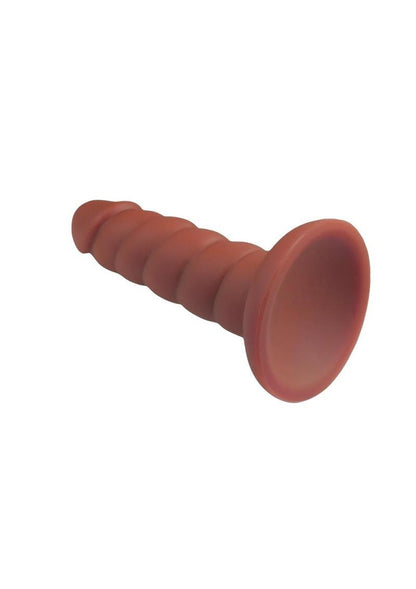 Suga' Daddy Silicone Dildo - Chocolate - 5.5in