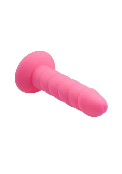 Suga' Daddy Silicone Dildo - Pink - 5.5in