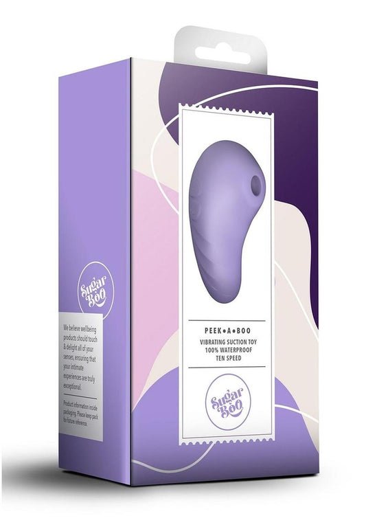 Sugar Boo Peek-A-Boo Vibrator - Lilac/Pink