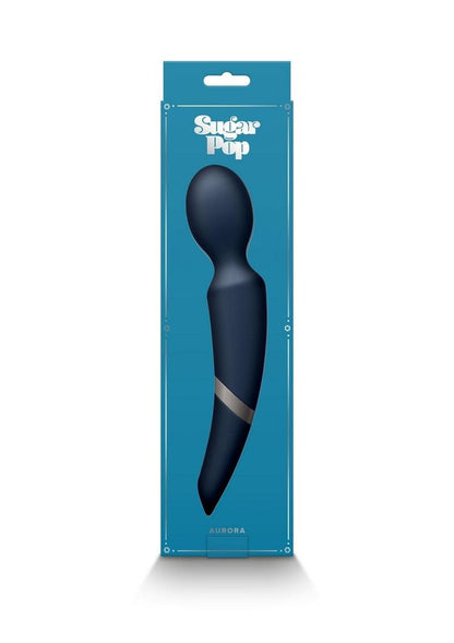 Sugar Pop Aurora Rechargeable Silicone Stimulator - Blue