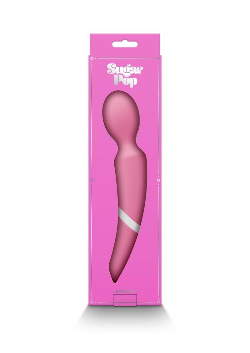 Sugar Pop Aurora Rechargeable Silicone Stimulator - Pink