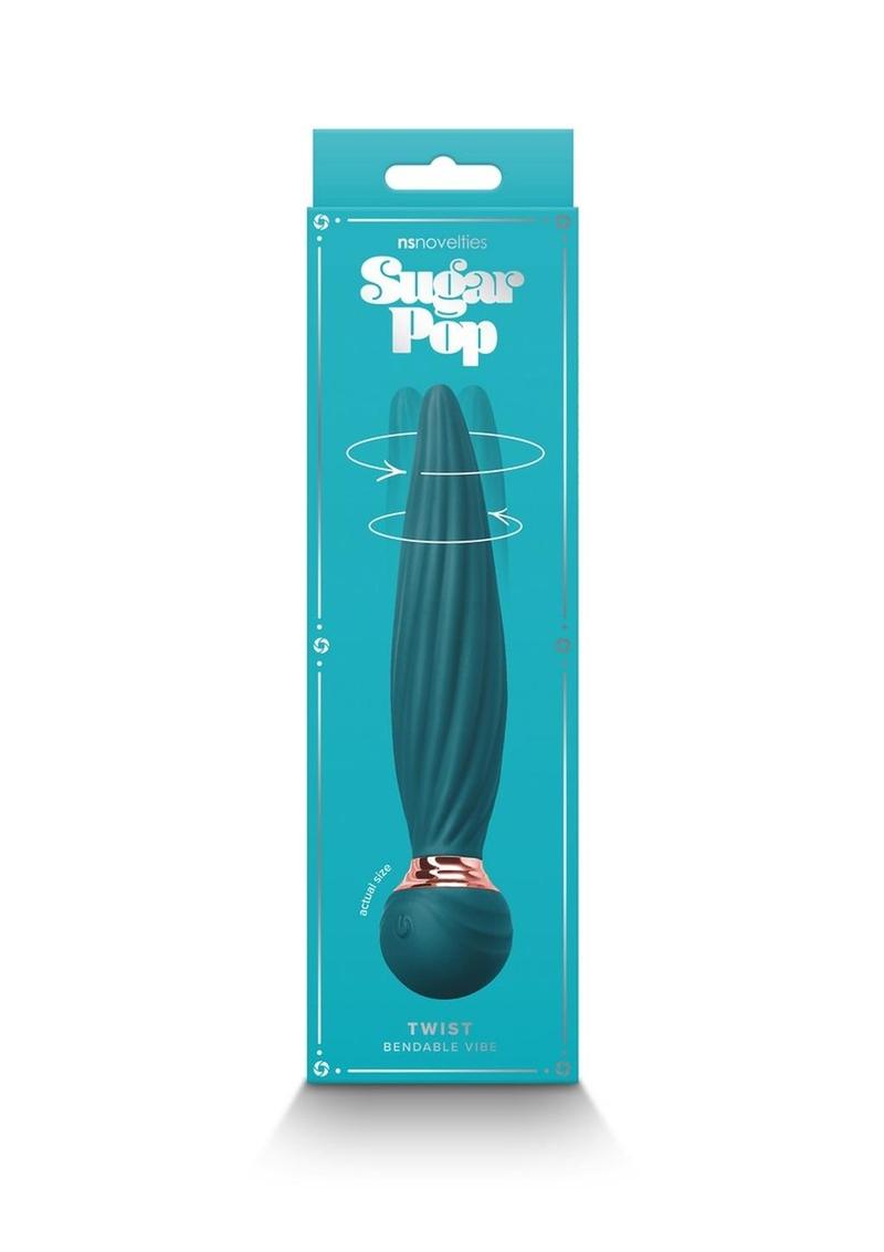 Sugar Pop Twist Rechargeable Silicone Vibrator