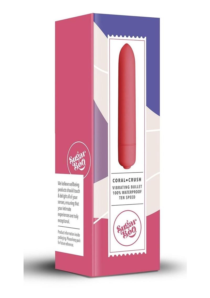 Sugarboo Coral Crush Vibrating Bullet