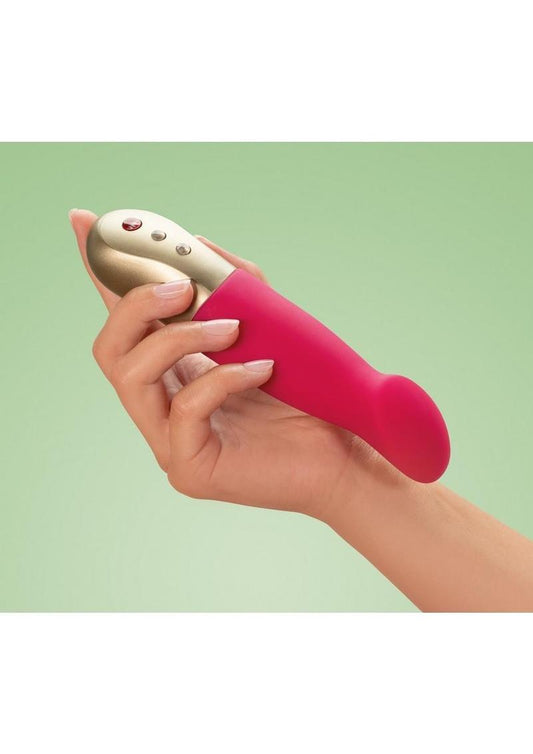 Sundaze Silicone Dual Stimulating Vibrator - Fuschia/Pink