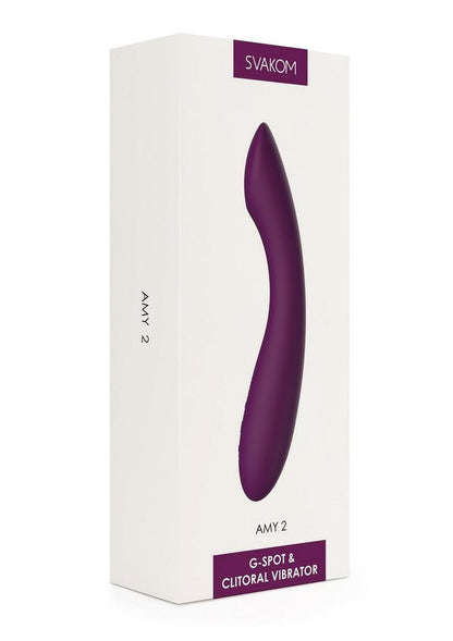 Svakom Amy 2 Rechargeable Silicone Vibrator