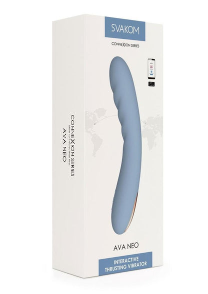 Svakom Ava Neo Rechargeable Silicone Vibrator with Remote