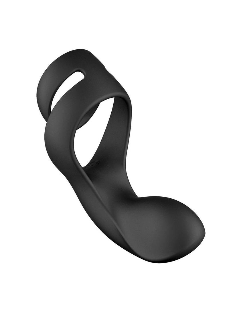 Svakom Benedict Silicone Rechargeable Cock Ring - Black