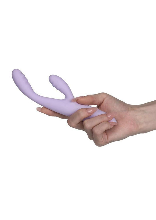 Svakom Cici Plus 2 Rechargeable Silicone App Controlled G-Spot Warming Vibrator - Lavender/Purple