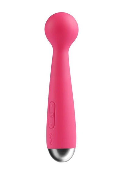 Svakom Mini Emma Rechargeable Silicone Mini Wand - Pink