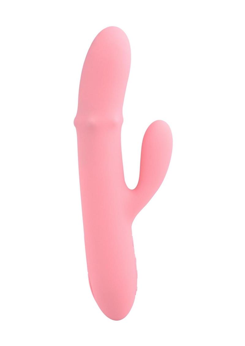 Svakom Mori Neo Rechargeable Silicone App Compatible Interactive Rabbit Vibrator - Pink