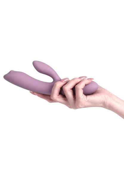 Svakom Trysta Neo Rechargeable App Compatible Silicone Rabbit Vibrator - Lavender/Purple