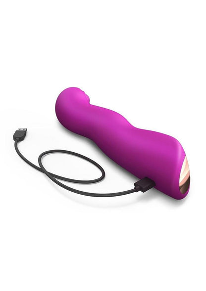 Swap Rechargeable Silicone Vibrator - Sweet Orchid - Purple