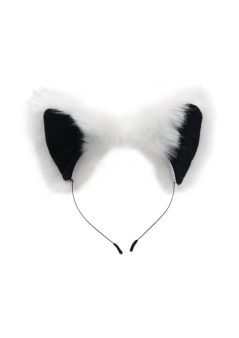 Tailz Fox Tail and Ears - White - Set