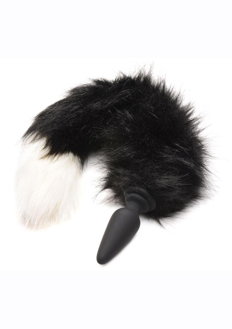 Tailz Interchangeable Fox Tail Accessory - Black/White