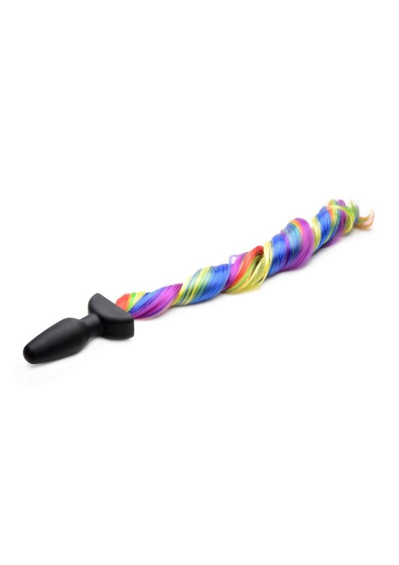 Tailz Vibrating Rainbow Tail - Multicolor/Rainbow