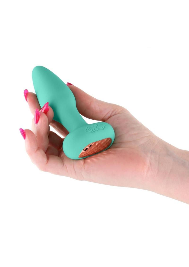 Techno Prism Rechargeable Silicone App Compatible Anal Plug