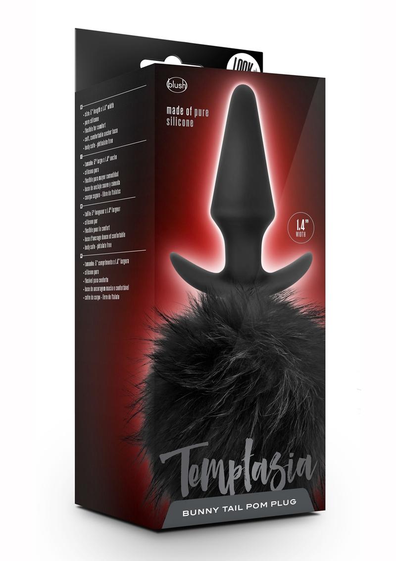 Temptasia Bunny Tail Pom Silicone Butt Plug