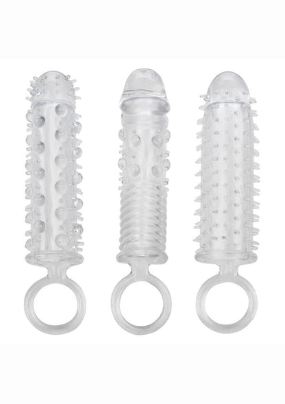 Textured Extension Set Penis Sleeves