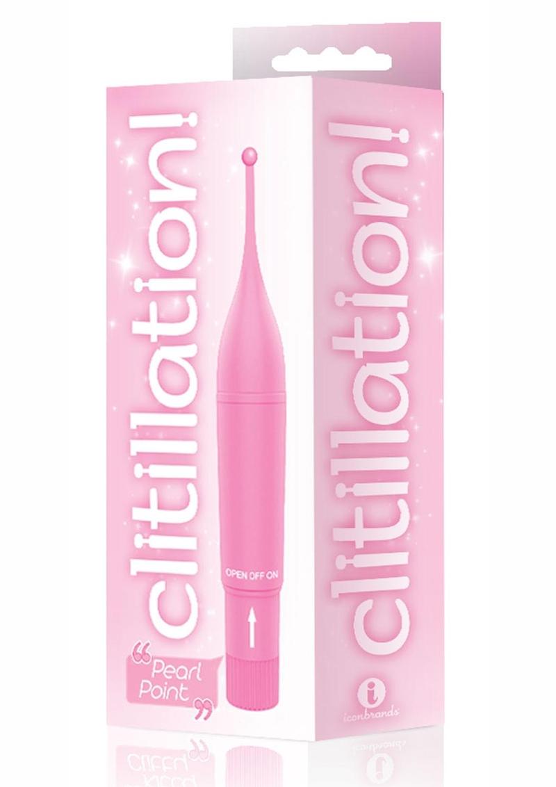 The 9's - Clitillation! Pearl Point Clitoral Stimulator - Pink