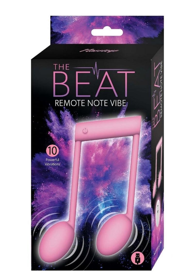 The Beat Rechargeable Silicone Note Vibrator