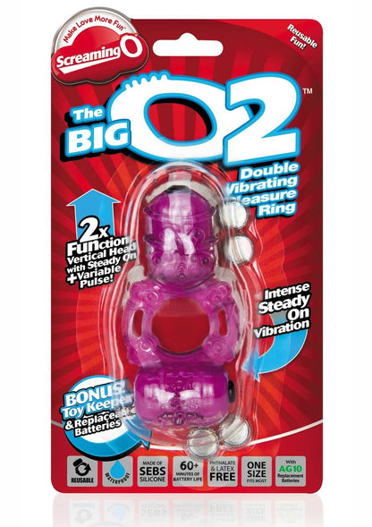 The Big O 2 Vibrating Double Ring