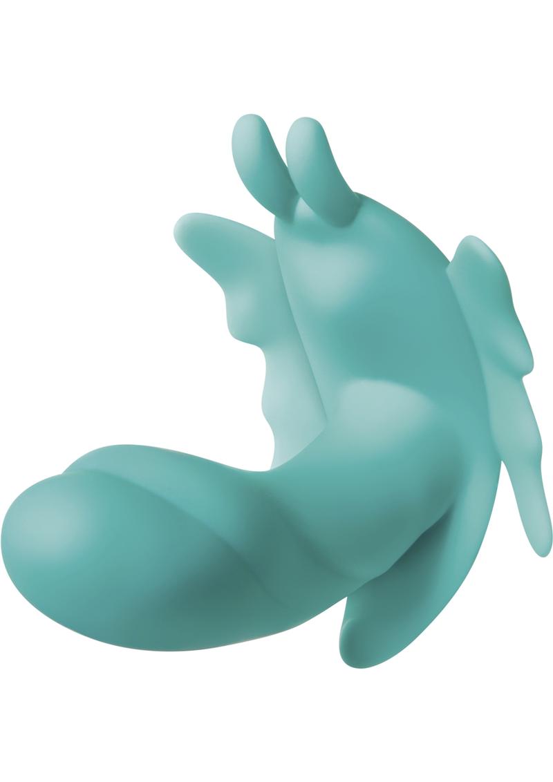 The Butterfly Effect Rechargeable Silicone Dual Motor Vibrator with Remote Control