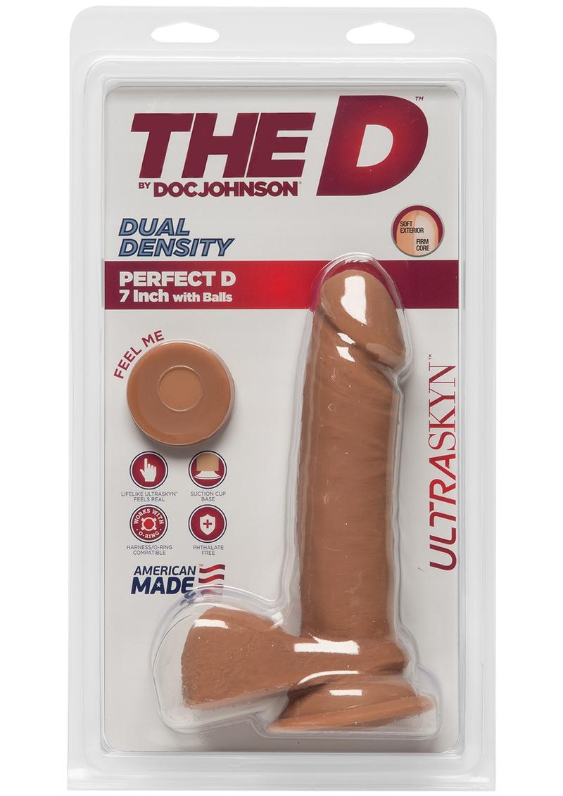 The D Perfect D Ultraskyn Dildo with Balls