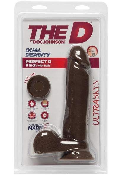 The D Perfect D Ultraskyn Dildo with Balls