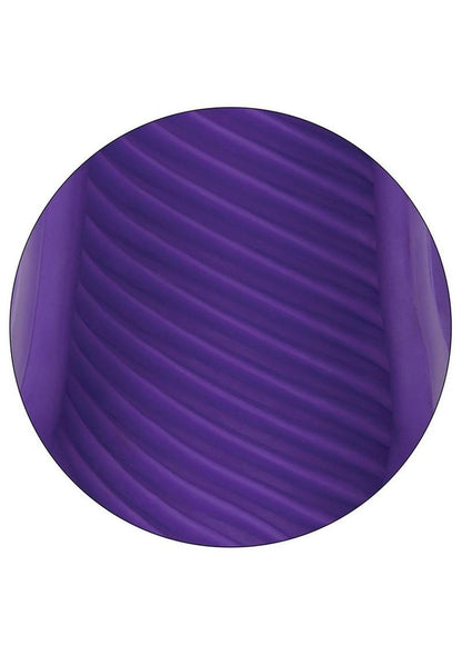 The Gripper Spiral Grip Masturbator - Purple