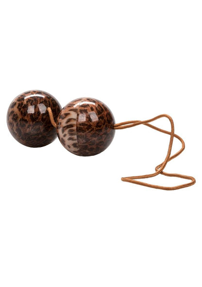 The Leopard Duotone Kegel Balls