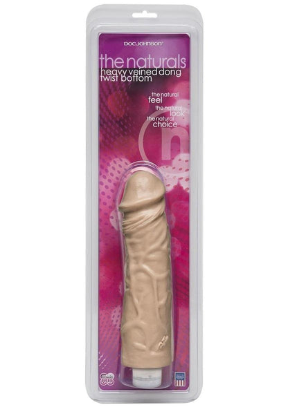 The Naturals Heavy Veined Thick Dildo