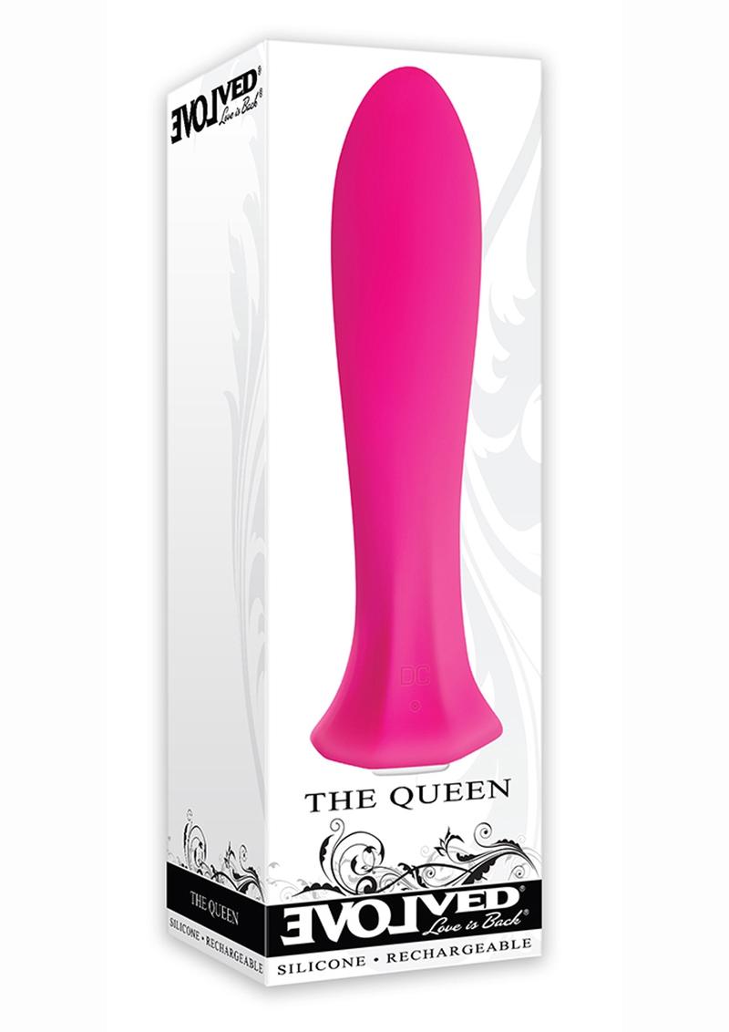 The Queen Rechargeable Silicone Vibrator