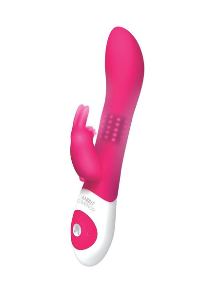 The Beaded Rabbit Rechargeable Silicone G-Spot Vibrator - Pink