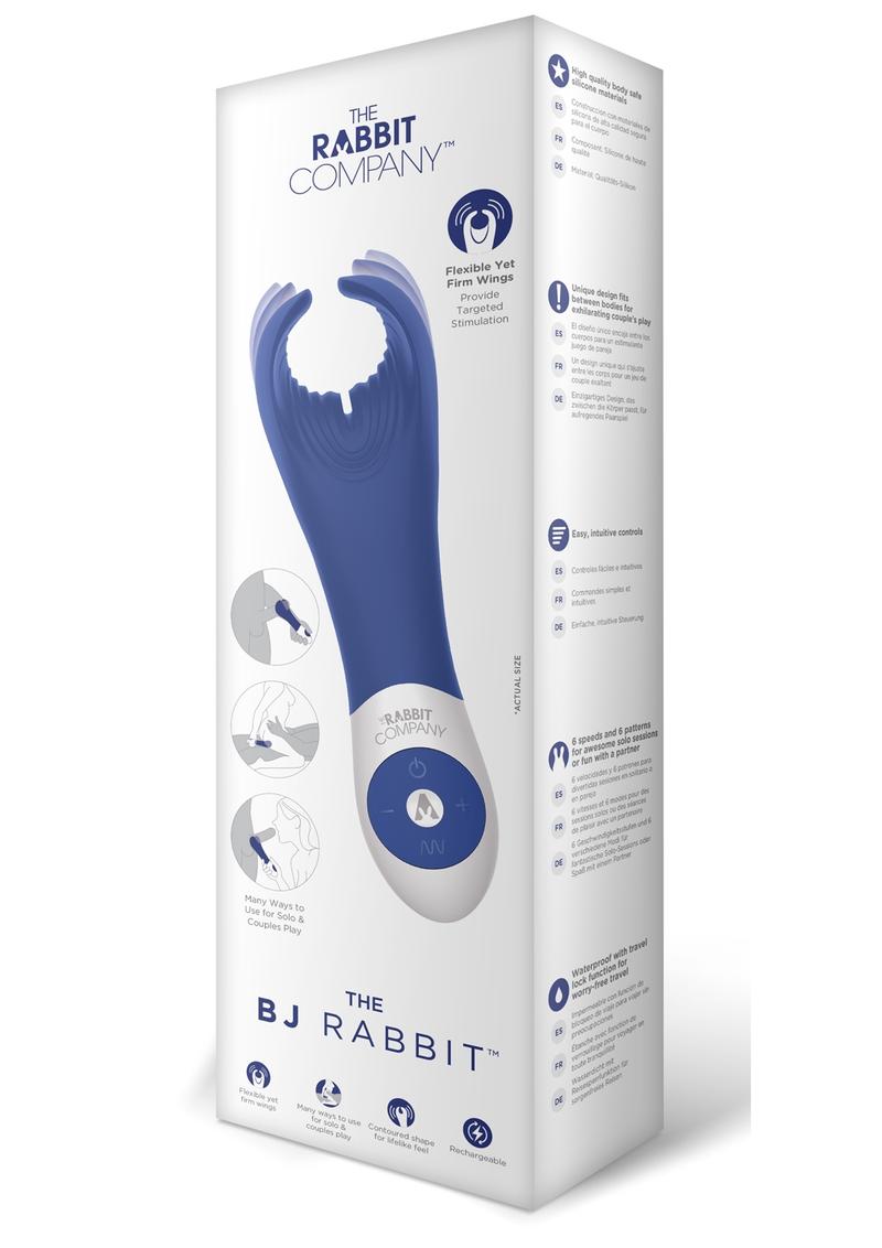 Rabbit Company The BJ Rabbit Rechargeable Silicone Vibrator - Navy