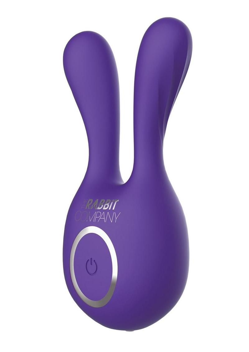 The Ears Plus Rabbit Rechargeable Silicone Stimulator - Purple