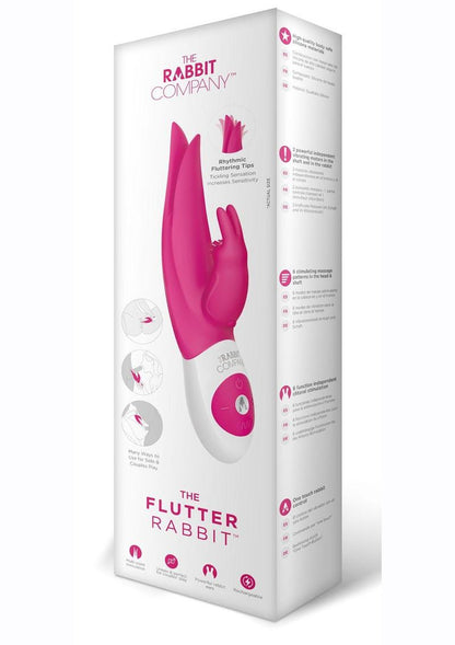 The Flutter Rabbit Rechargeable Silicone Rabbit Vibrator