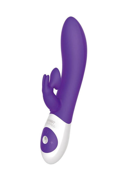 The Kissing Rabbit Rechargeable Silicone Vibrator with Clitoral Suction