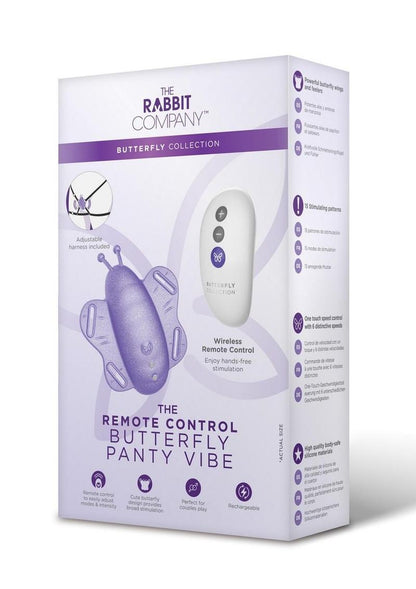 The Remote Control Butterfly Silicone Rechargeable Panty Vibe