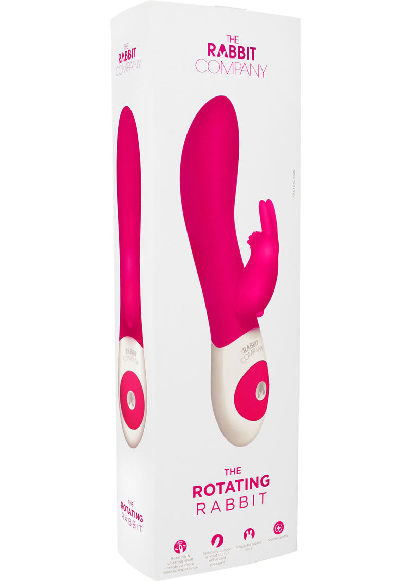 The Rotating Rabbit Rechargeable Silicone Vibrator