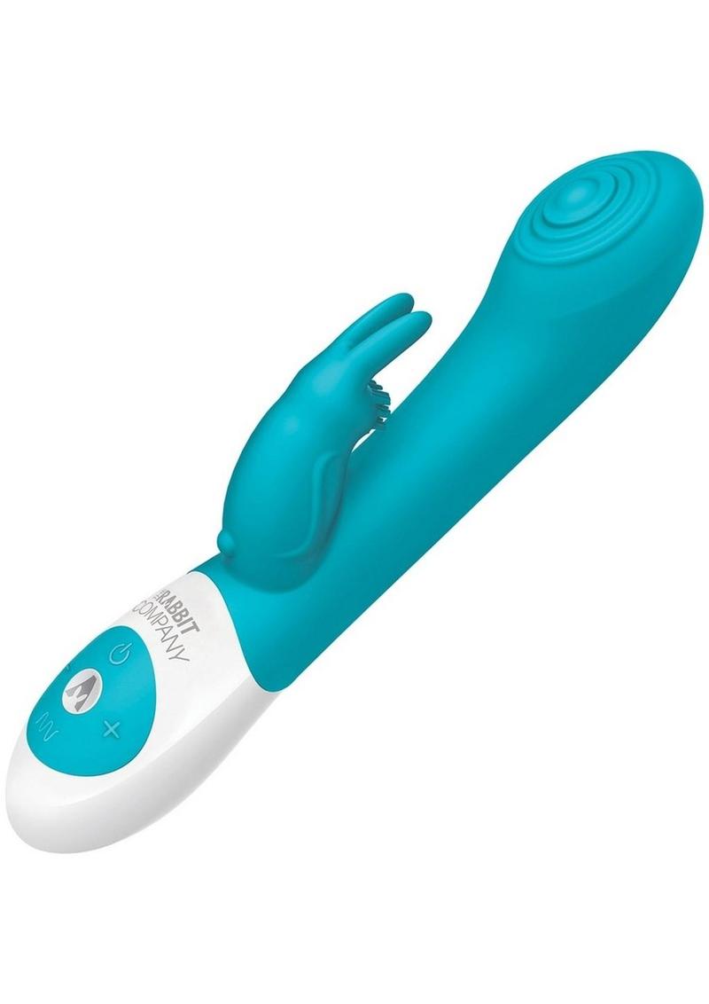 Rabbit Company The Thumper Rabbit Rechargeable Silicone Vibrator - Blue