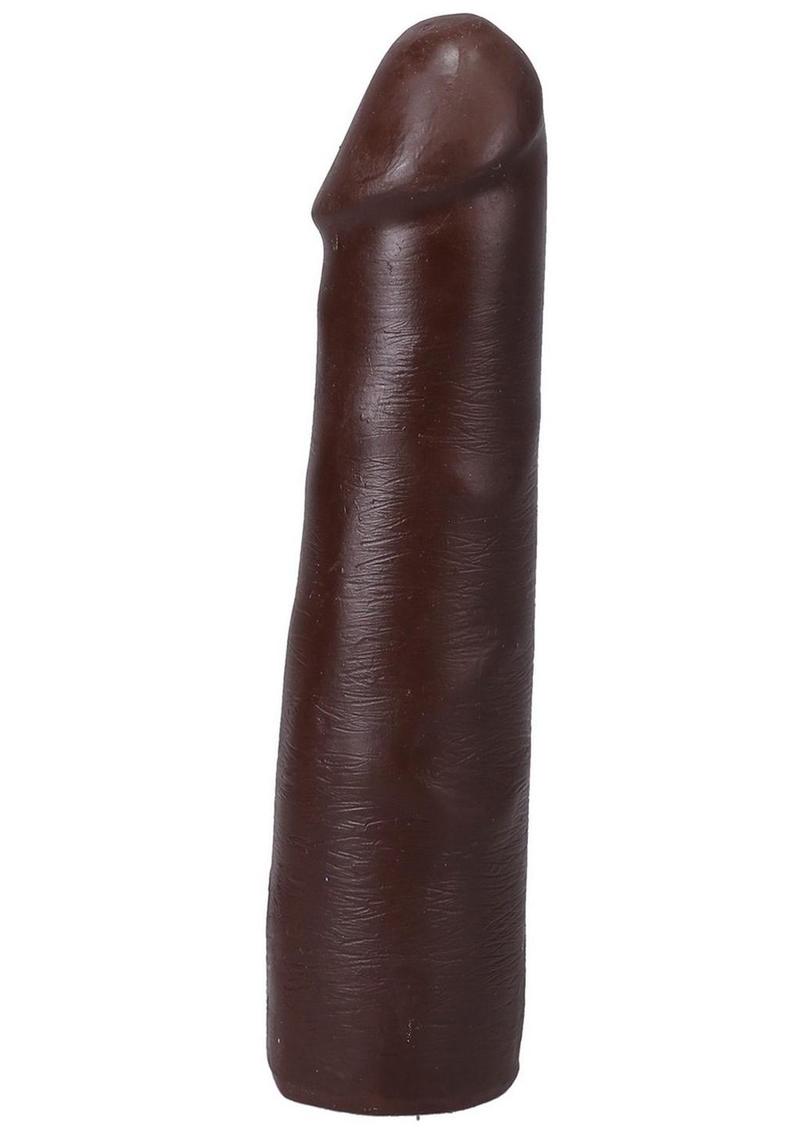 The Realistic Cock Ultraskyn Removable Vac-U-Lock Suction Cup - Chocolate - 7in