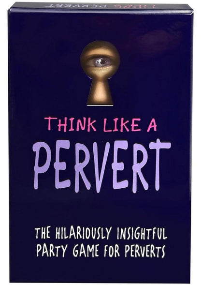 Think Like A Pervert Party Game
