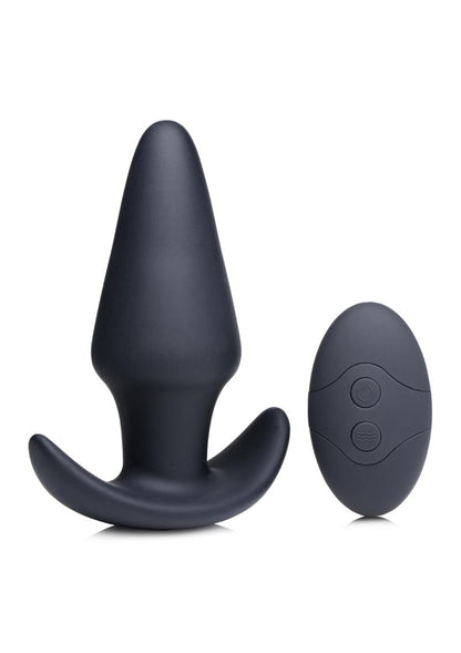 Thump-It Rechargeable Silicone Thumping Anal Plug with Remote Control