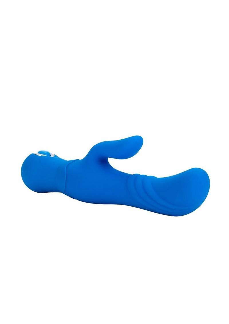 Thumper G Silicone Rabbit Vibrator - Blue