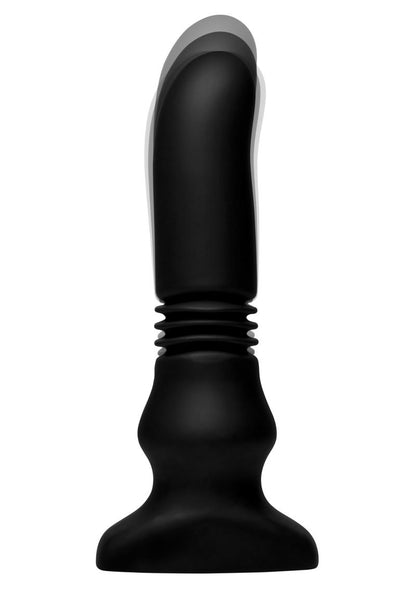 Thunder Plugs Silicone Vibrating and Thrusting Plug with Remote Control