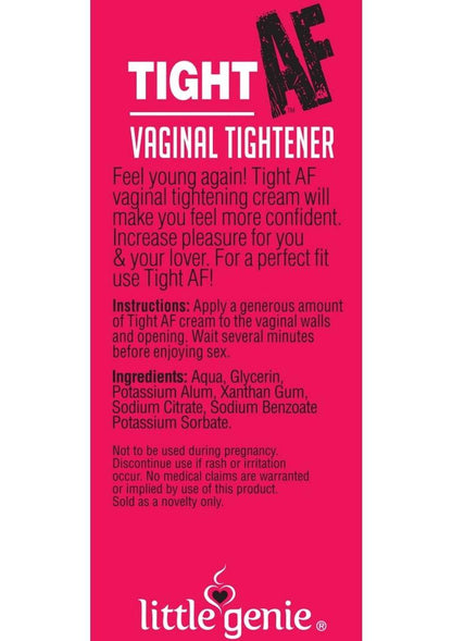 Tight AF Vaginal Tightener Cream For Her