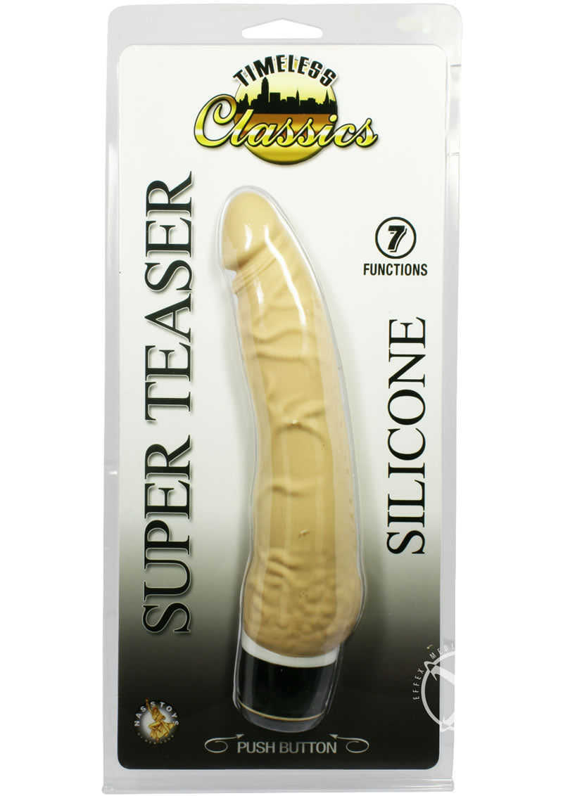 Timeless Classics Super Teaser Silicone Vibrator - Vanilla