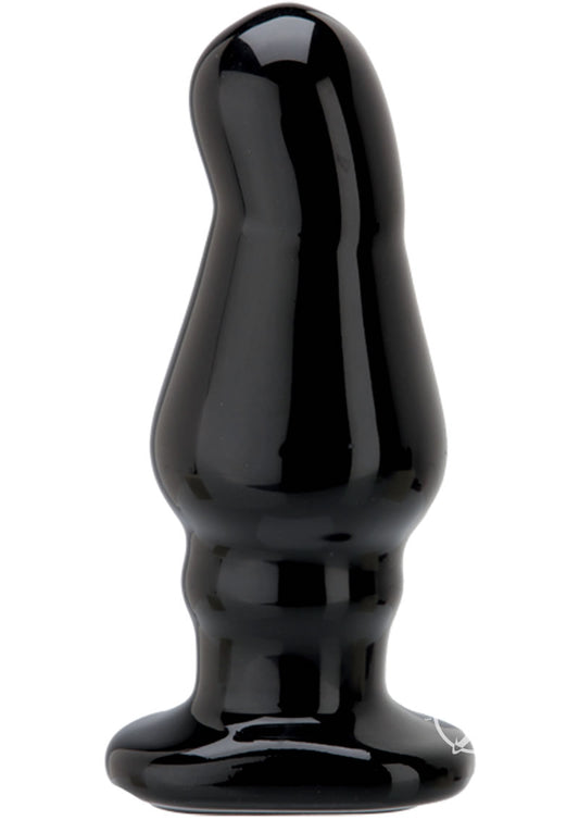 Titanmen Master Tool #5 Angled Wide Anal Plug - Black