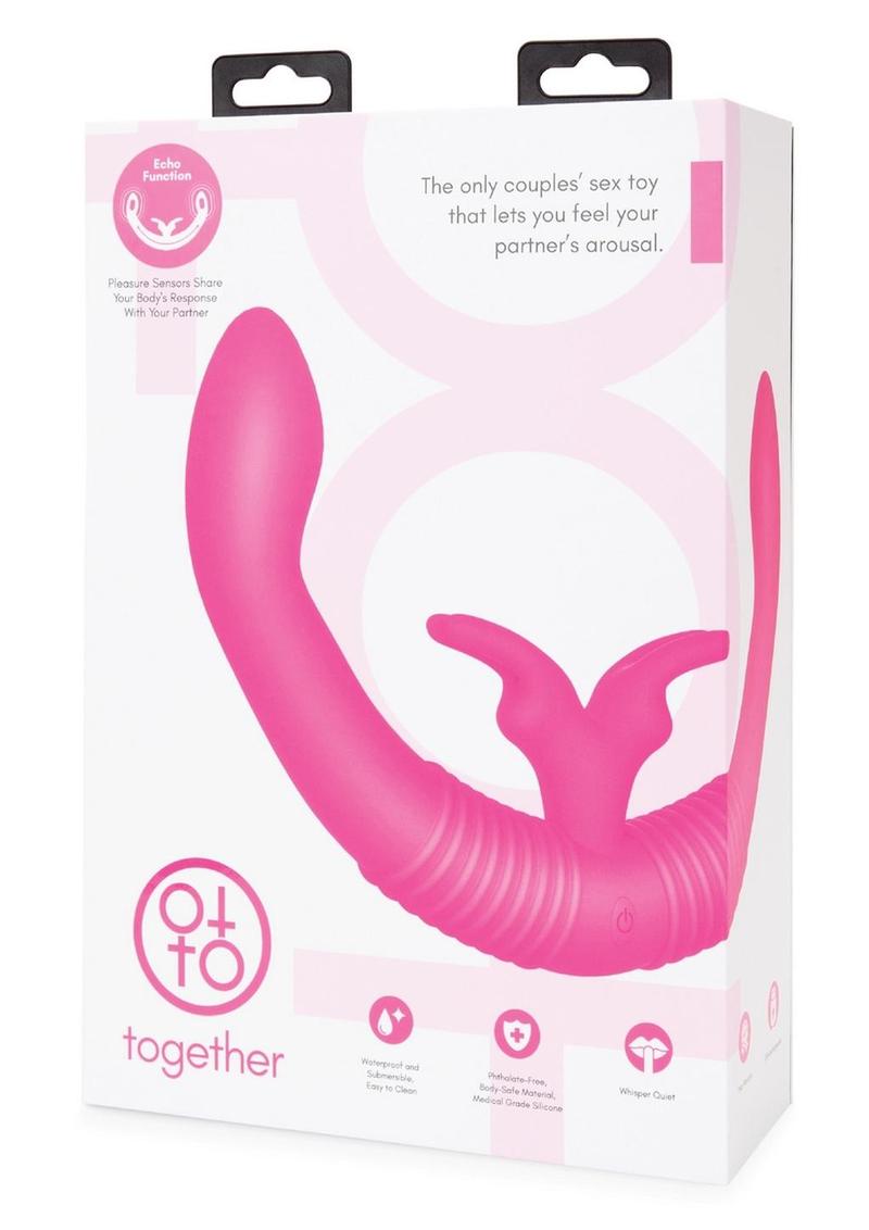 Together Toy Silicone Rechargeable Echo Function Vibrator For Couples