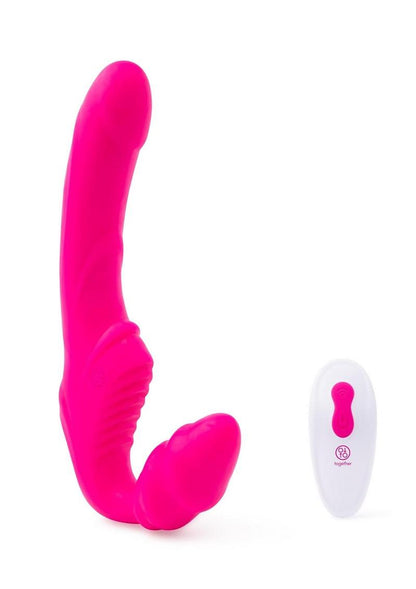 Together Toys Together Silicone Rechargeable Remote Control Strapless Strap-On Vibrator